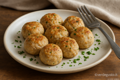 Ricetta Polpette di tacchino alla noce moscata - Foto VGAI