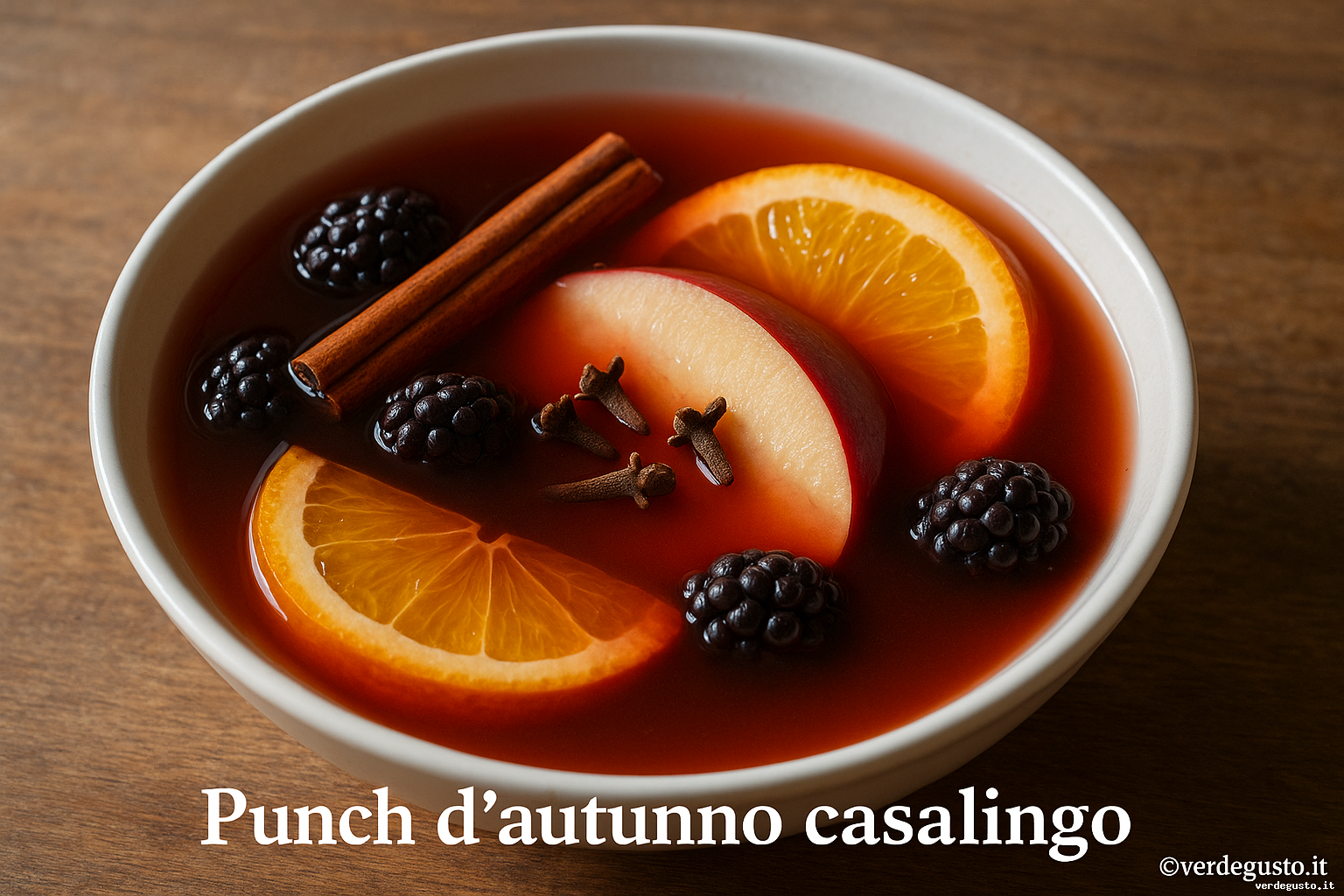 Ricetta Punch d’autunno casalingo - Foto VGAI
