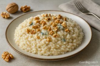 Ricetta Risotto con noci e gorgonzola - Foto VGAI