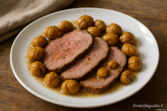Ricetta Roast-beef con le castagne - Foto VGAI