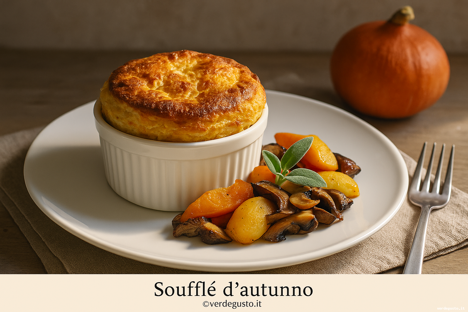 Ricetta Soufflé d’autunno - Foto VGAI