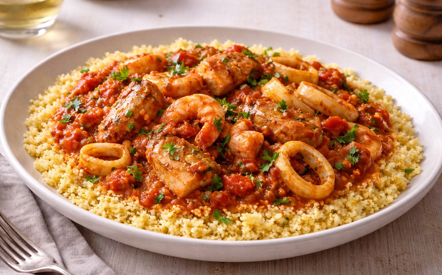 Cous cous alla trapanese - Foto Vgai