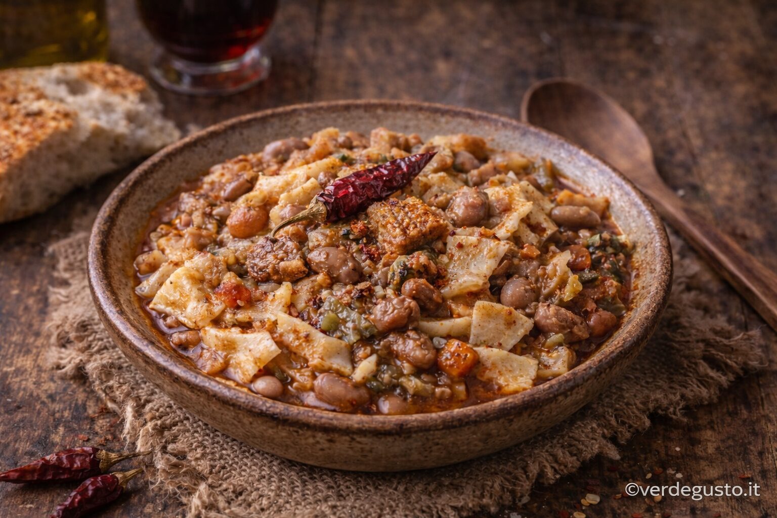 Sagne e fagioli alla ciociara - Foto Vgai