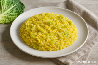 Ricetta Risotto alla verza con zafferano - Foto VGAI