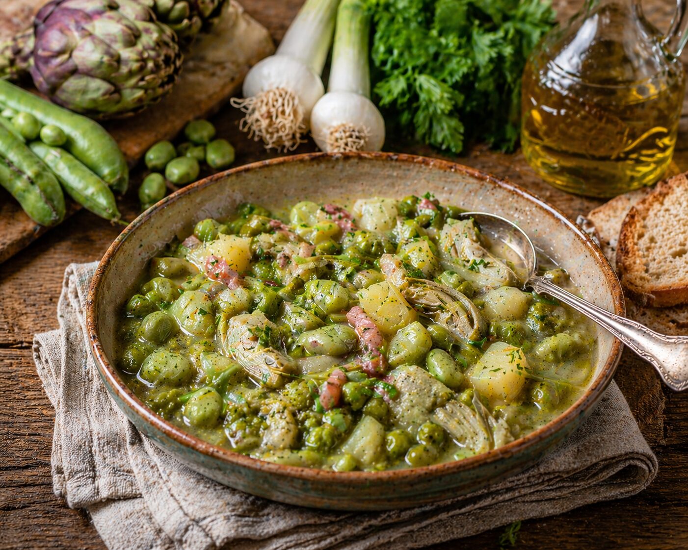 Zuppa di primavera VerdeGusto- Foto vgai