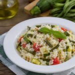 Risotto di prima estate con zucchine, fagiolini e ricotta salata - Foto vgai